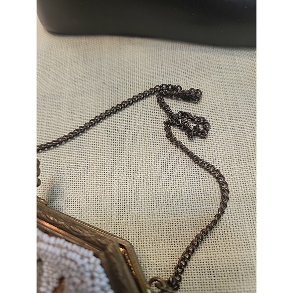 Vintage‎ Longchamps France Beaded Purse - Picture 7 of 9